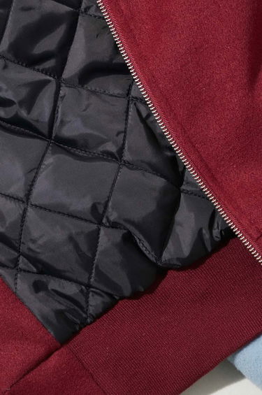 Bomber-takki BBC IceCream ICECREAM Diner Team Varsity Bomber Jacket Burgundia | IC24106, 7
