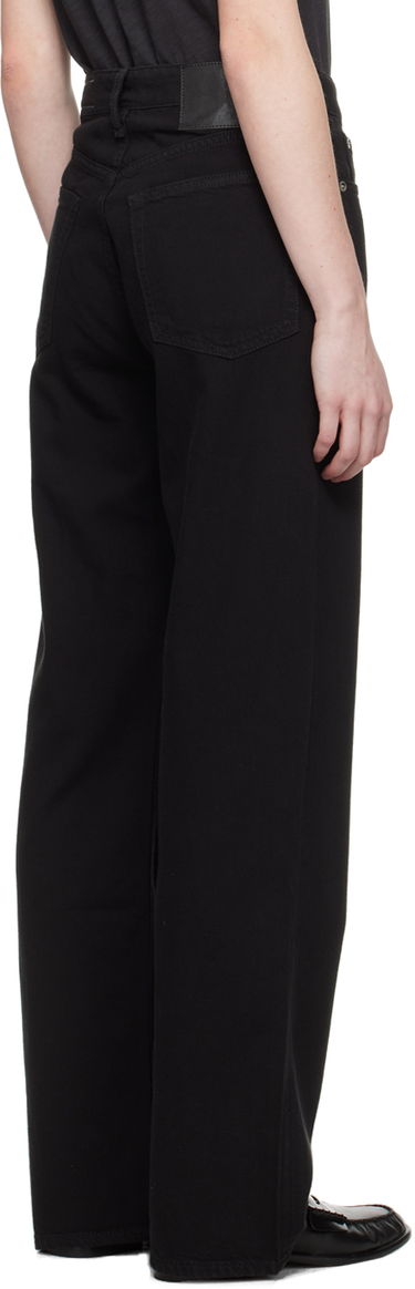 Jeans rag & bone Rag & Bone Logan Wide Leg Jeans Musta | WDD22H2935STBL, 2