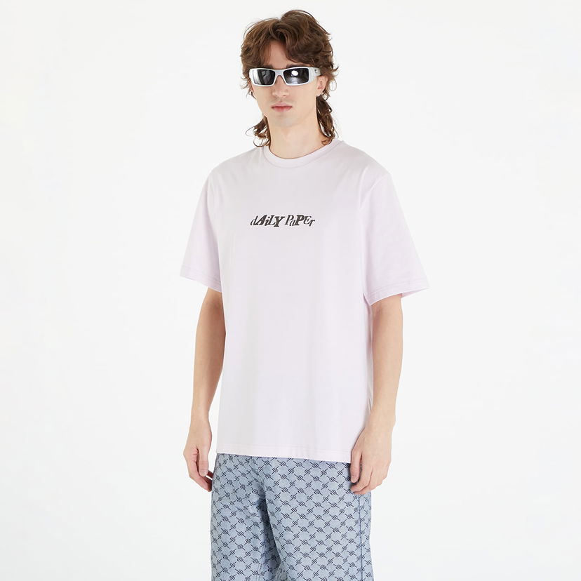 T-paita DAILY PAPER Unified Type Short Sleeve T-Shirt Vaaleanpunainen | 2411118