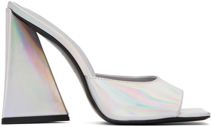 Vaatteet The Attico Attico Devon Heeled Sandals Metallinen | 231WS000 L062