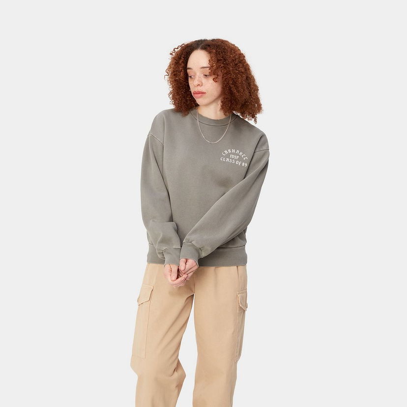 Villapaita Carhartt WIP Class of 89 Crewneck Harmaa | I033236_23R_GD