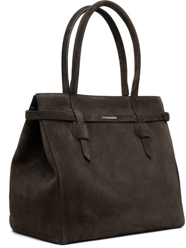 Kangaskassi DSQUARED2 Dsquared2 Twin Shopping Tote Ruskea | SPM0106_1503520, 1