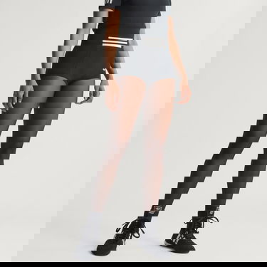 Shortsit adidas Performance High-Waisted Knit Shorts Musta | JW7318, 0