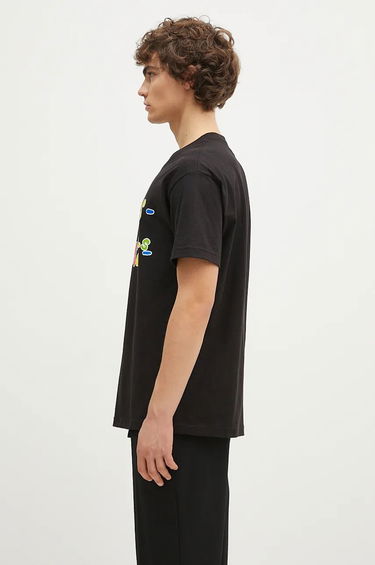 T-paita Pleasures T-Shirt With Print Musta | P24F021, 1