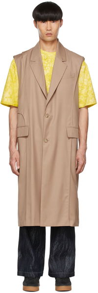 Feng Chen Wang Polyester Sleeveless Coat
