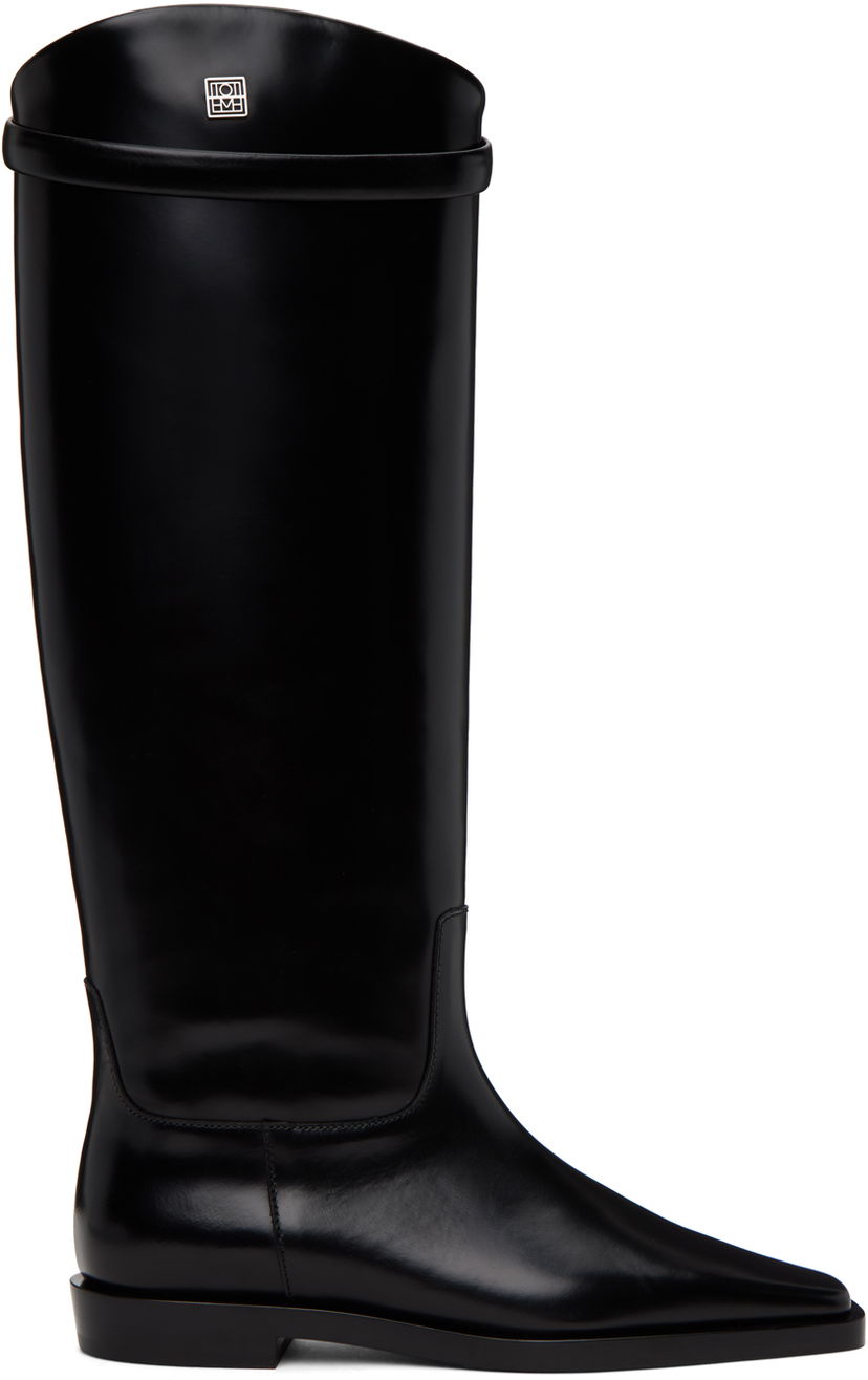Vaatteet TOTEME TOTEME 'The Riding' Knee-High Boots Musta | 211-901-825