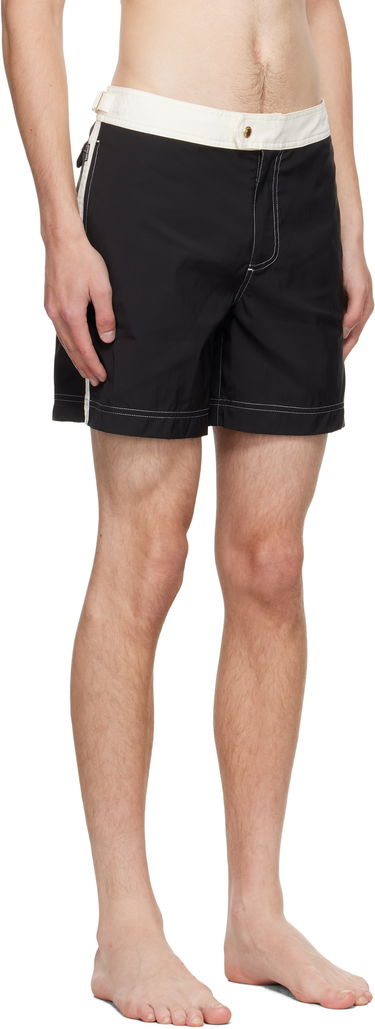 Uimapuvut Tom Ford TOM FORD Nylon Contrast Swim Shorts Musta | BSS002-FMN067, 1