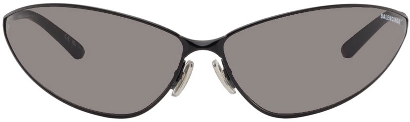 Aurinkolasit Balenciaga Razor Cat Sunglasses Musta | BB0315S-002