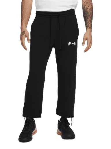 Verryttelyhousut Nike LeBron Open Hem Fleece Trousers Musta | FB7127-010
