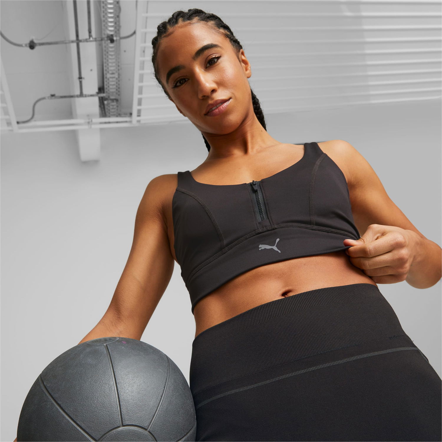 Rintaliivit Puma Reggiseno Eversculpt Uplift Musta | 523264_01, 0