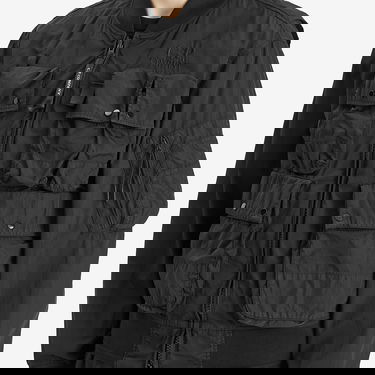 Bomber-takki C.P. Company C.P. Company Chrome-R Multipocket Bomber Jacket, Size Large Musta | 18CMOW010A-005904G-999, 5