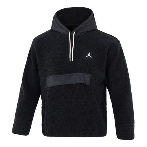 Huppari Jordan Jordan Fleece Hoodie Musta | DV1587-010