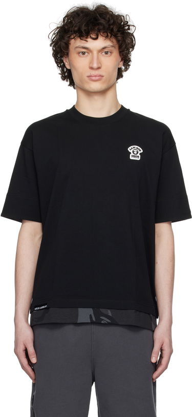T-paita AAPE by A Bathing Ape AAPE by A Bathing Ape Fancy Main T-Shirt Musta | AAPTEM1652XXNBKX, 0