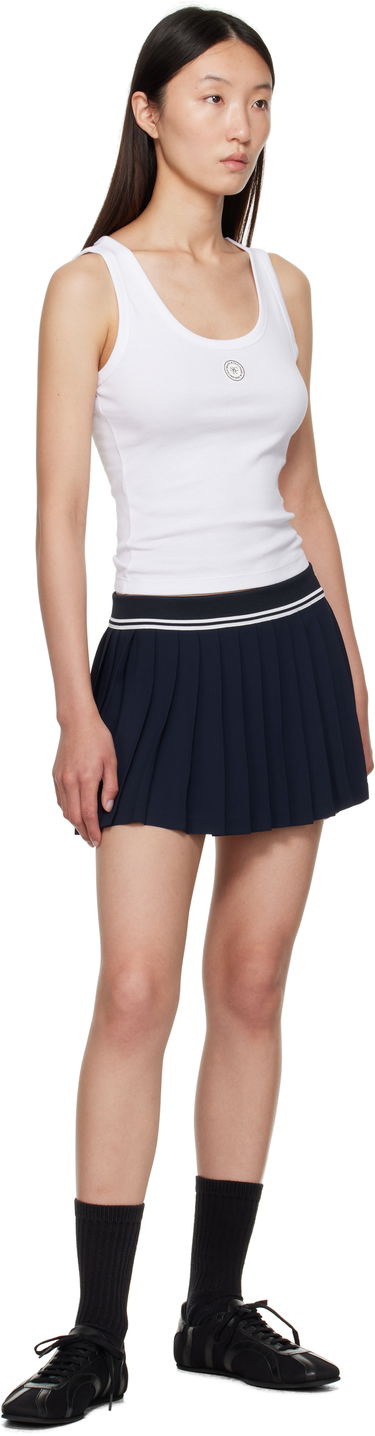 Hame Sporty & Rich Sporty & Rich Abigail Pleated Miniskirt Tummansininen | SK012602302BL106, 3