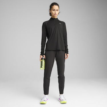 Huppari Puma Run Velocity Cloudspun Quarter-Zip Top Musta | 526650_01, 2