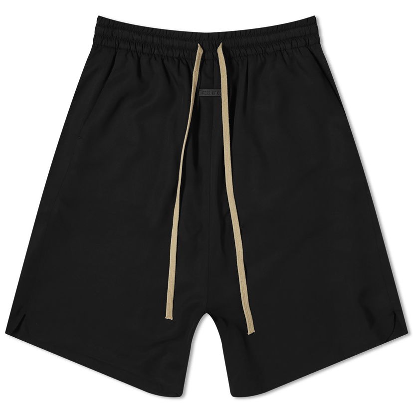 Shortsit Fear of God 8th Double Layer Relaxed Shorts Musta | FG840-341SIW-001