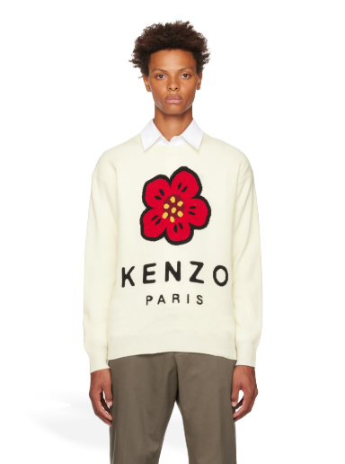 Villapaita KENZO Paris Boke Flower Valkoinen | FC65PU3453LD