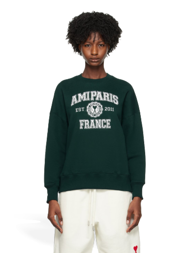 Huppari AMI SSENSE x Sweatshirt Vihreä | SPUSW008.747.306