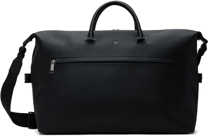 Matkalaukku BOSS BOSS Embossed-Logo Duffle Bag Musta | 50548041