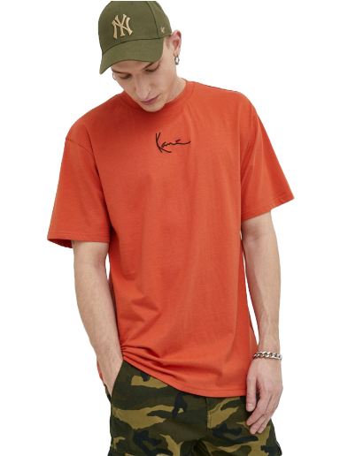 T-paita Karl Kani Tee Small Signature Essential Oranssi | 6037460