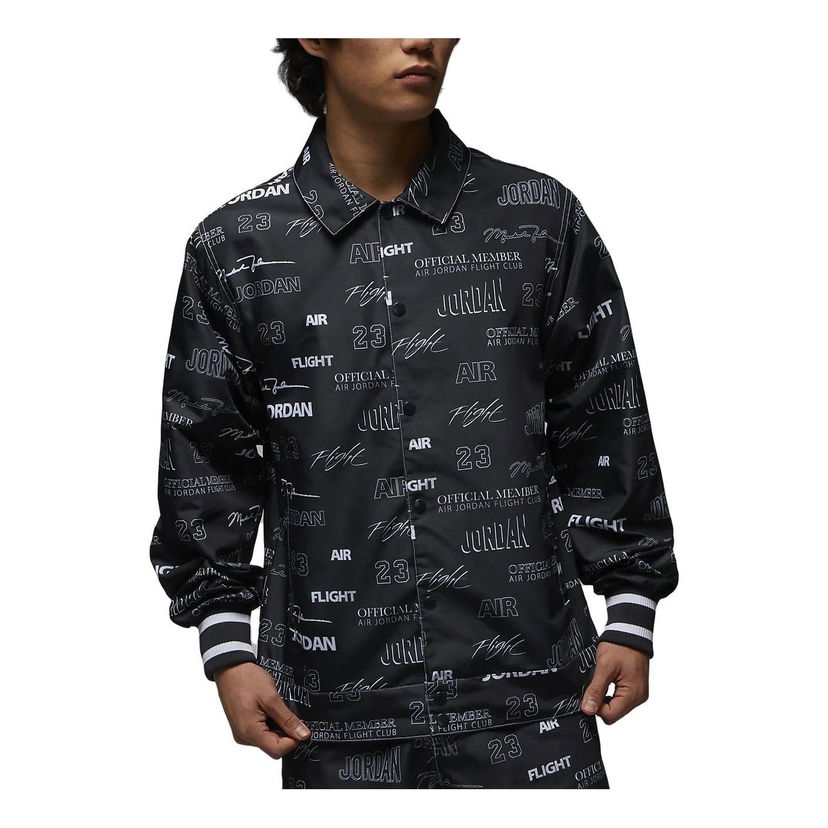 Tuulitakki Jordan Flight MVP Jacket Musta | DX9739-045