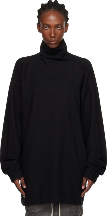 Villapaita Rick Owens DRKSHDW Concordians Jumbo Turtleneck Musta | DS02E7505 CFL, 0