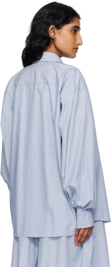 Paita Baserange Baserange Claude Striped Shirt Sininen | TSCL-PO-AU25, 2