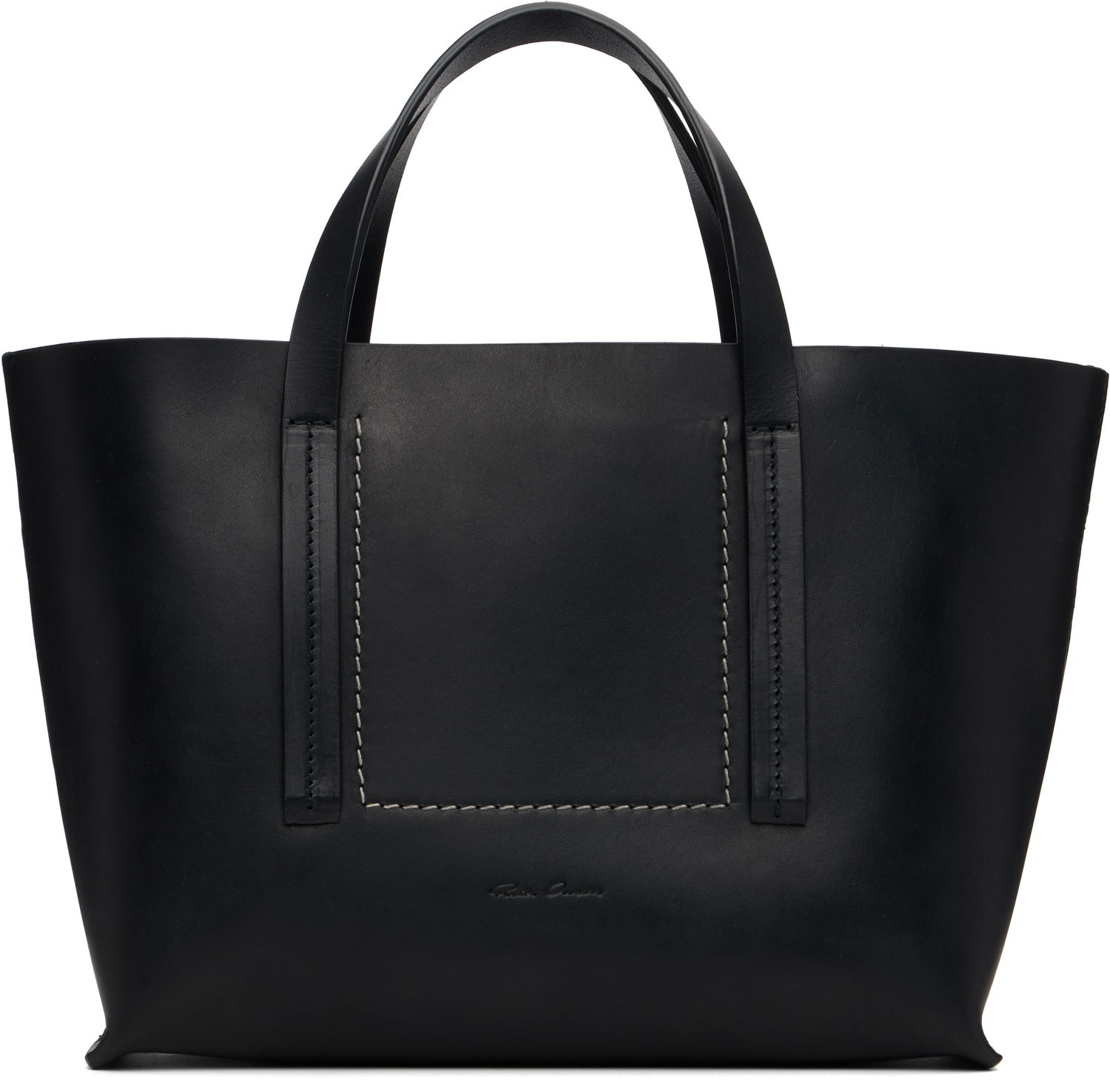 Kangaskassi Rick Owens Rick Owens Concordians Mini Shopper Tote Musta | RA02E0764 LGE, 0