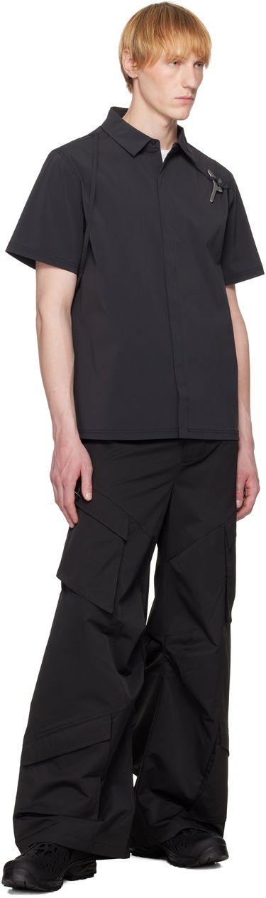 Paita HELIOT EMIL Heliot Emil Purulence Technical Shirt Musta | SS25_M_05_042_BLK01_CO, 3