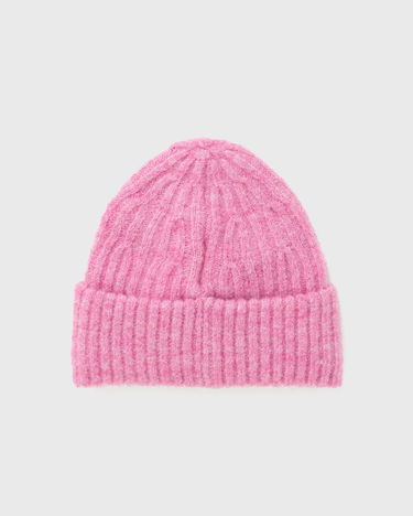 Pipo American Vintage EAST Ribbed Beanie Vaaleanpunainen | EAST22AH25-ROSE-BUBBLE-CHINE, 1