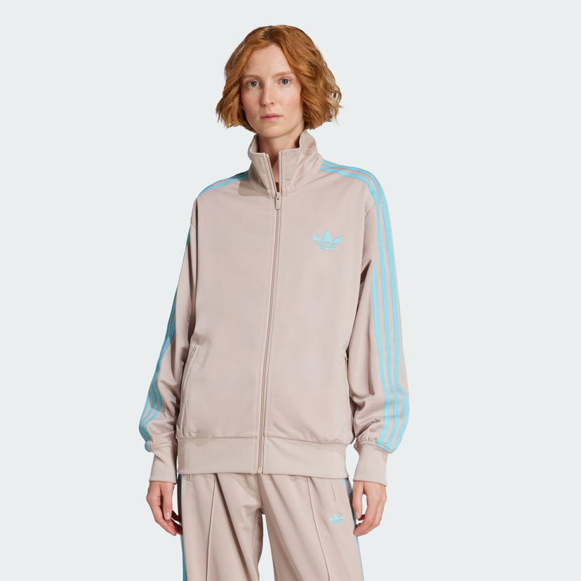 Takki adidas Performance Adicolor Classic Firebird Loose Track Jacket Beige | JX7864