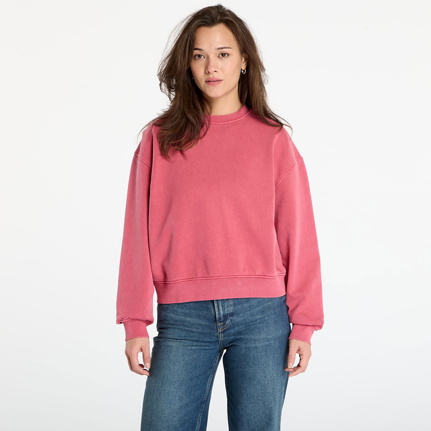 Huppari Samsoe Samsoe Savan Sweatshirt Vaaleanpunainen | F10000056_CLR002648, 0