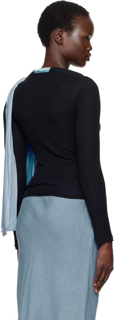 Villapaita Baserange Baserange Circ Long Sleeve T-Shirt Musta | TOCIL-RB-SP25, 2