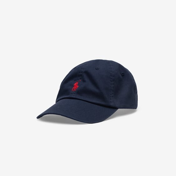 Korkki Polo by Ralph Lauren Cotton Chino Baseball Cap Tummansininen | 710548524014, 0