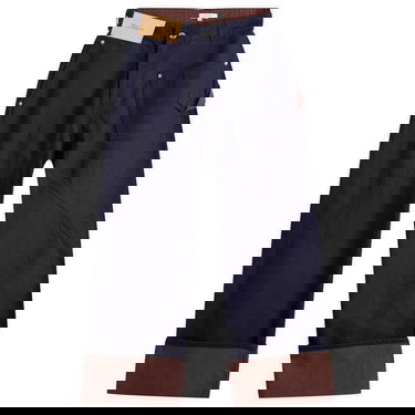 Jeans JW Anderson JW Anderson Turn Up Twisted Workwear Jeans Size 30 Tummansininen | DT0120-PG1836-807, 1