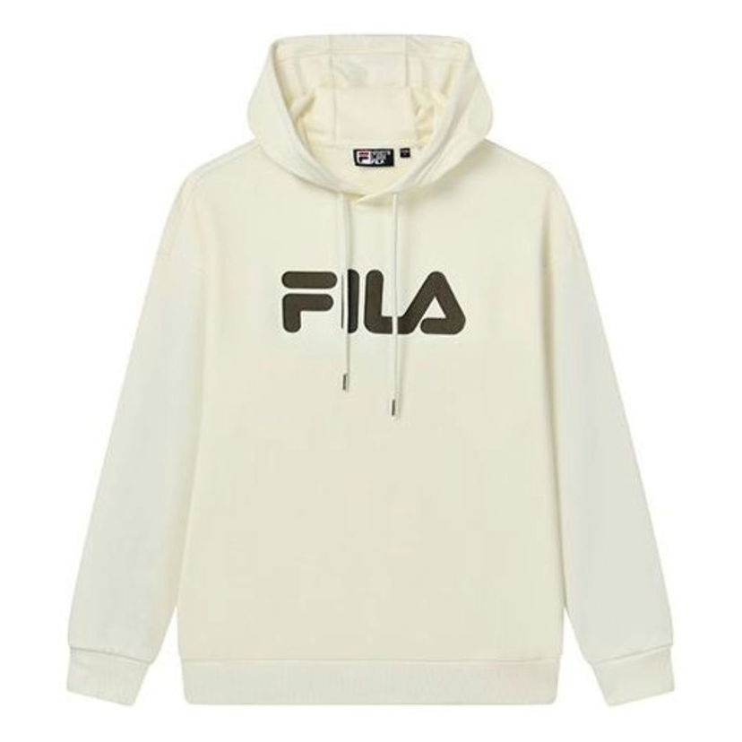 Huppari FILA Classic Logo Hoodie Valkoinen | F51U238298F-IV