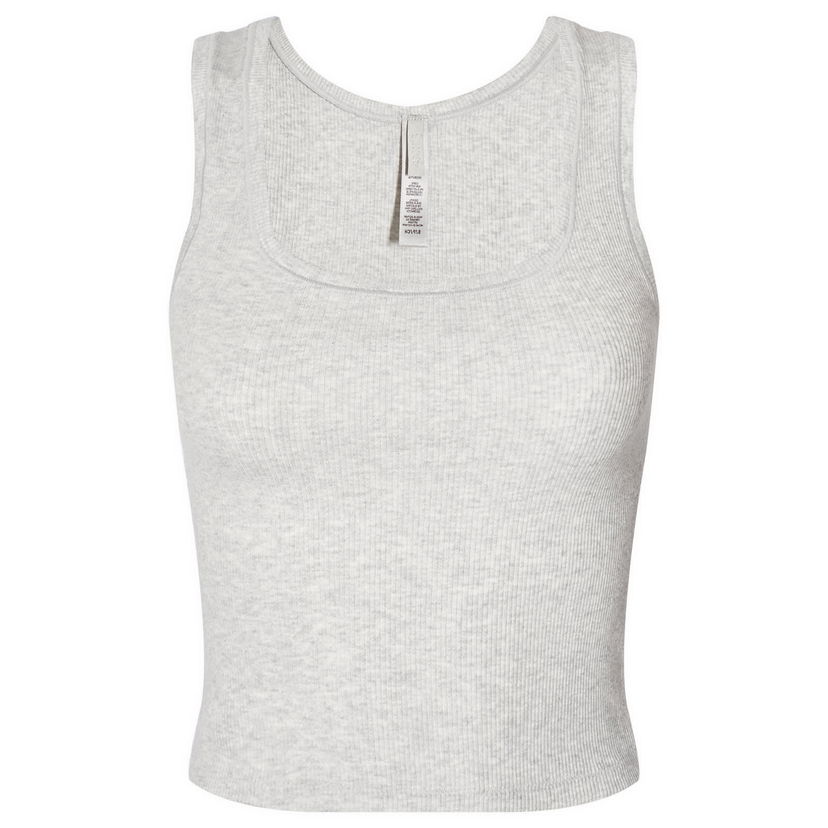 Tankkitoppi SKIMS Rib Tank Top Harmaa | AP-TNK-0038-LHG