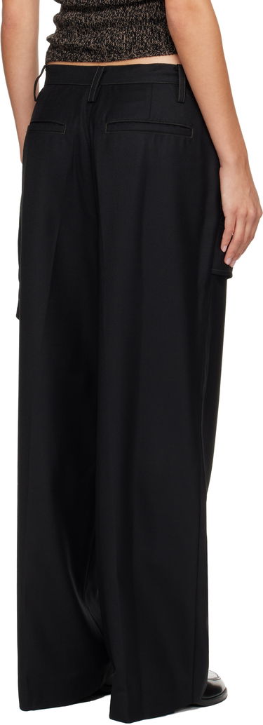 Housut Andersson Bell Crossover Wrap Tailored Trousers Musta | apa862w, 2