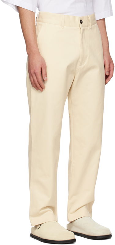 Housut Studio Nicholson Studio Nicholson Bill Trousers Beige | BILL SNM - 082 -, 1