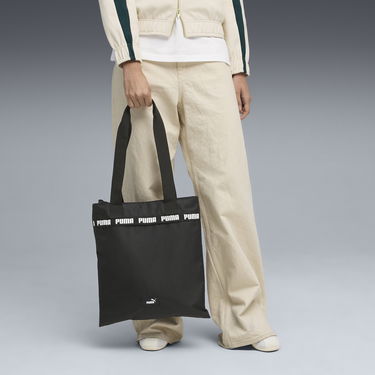 Kangaskassi Puma Phase Tape Tote Bag Musta | 091732_01, 1