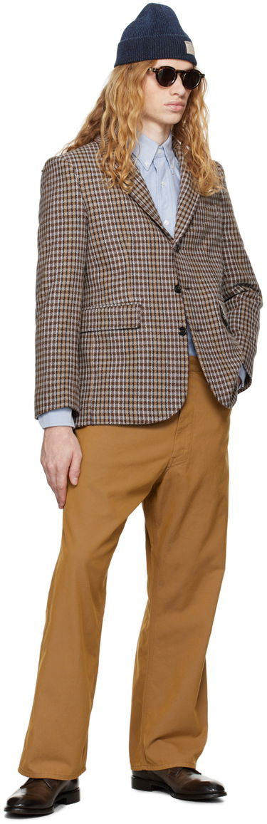 Housut BEAMS BEAMS PLUS Painter Trousers Ruskea | 3824-0250-791, 3