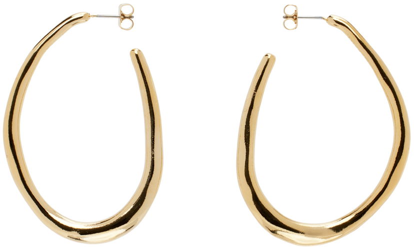 Korvakorut ISABEL MARANT Large Hoop Earrings Metallinen | BL0170FA-B3B13B