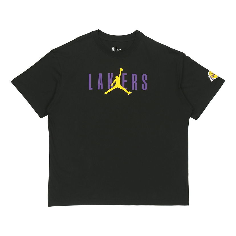 T-paita Jordan Jordan NBA Lakers T-Shirt Musta | DA6513-010