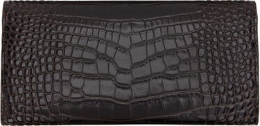 Lompakko TOTEME TOTEME T-Lock Croco-Embossed Wallet Ruskea | 251-WAM0041-LE0076, 1