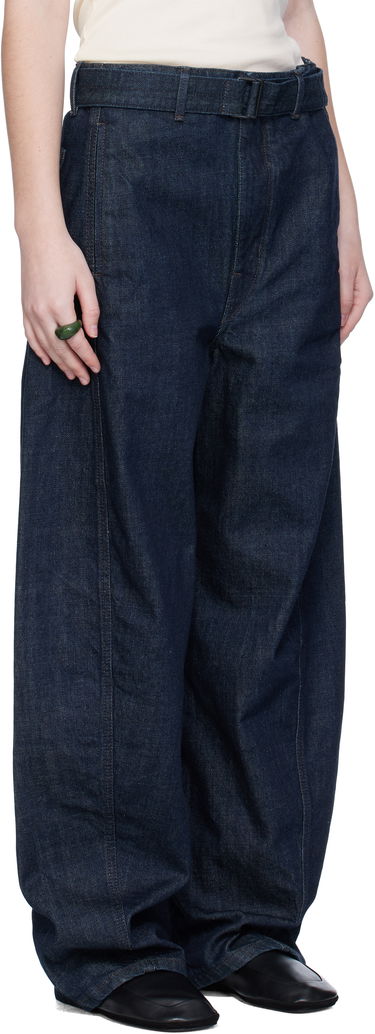 Jeans LEMAIRE Lemaire Twisted Belted Jeans Sininen | PA326 LD1056, 4