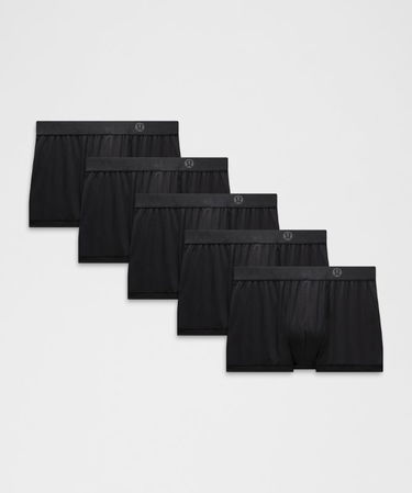 Nyrkkeilijät lululemon Always In Motion Boxer Brief 3" 5 Pack Musta | prod20003211, 0