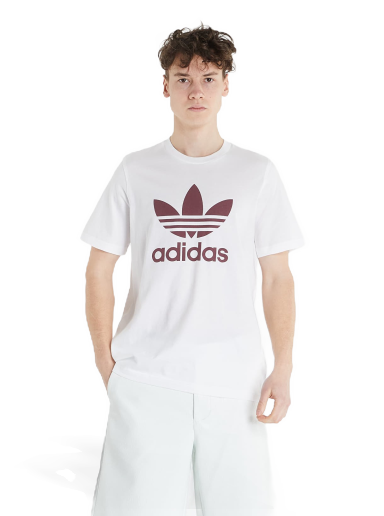 T-paita adidas Originals Trefoil Valkoinen | HE9514