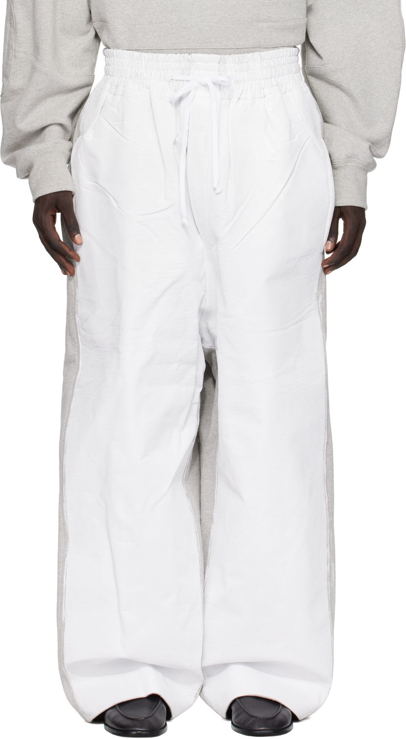 Verryttelyhousut HED MAYNER Hed Mayner Painted Sweatpants Valkoinen | HMMB72023S-HB211
