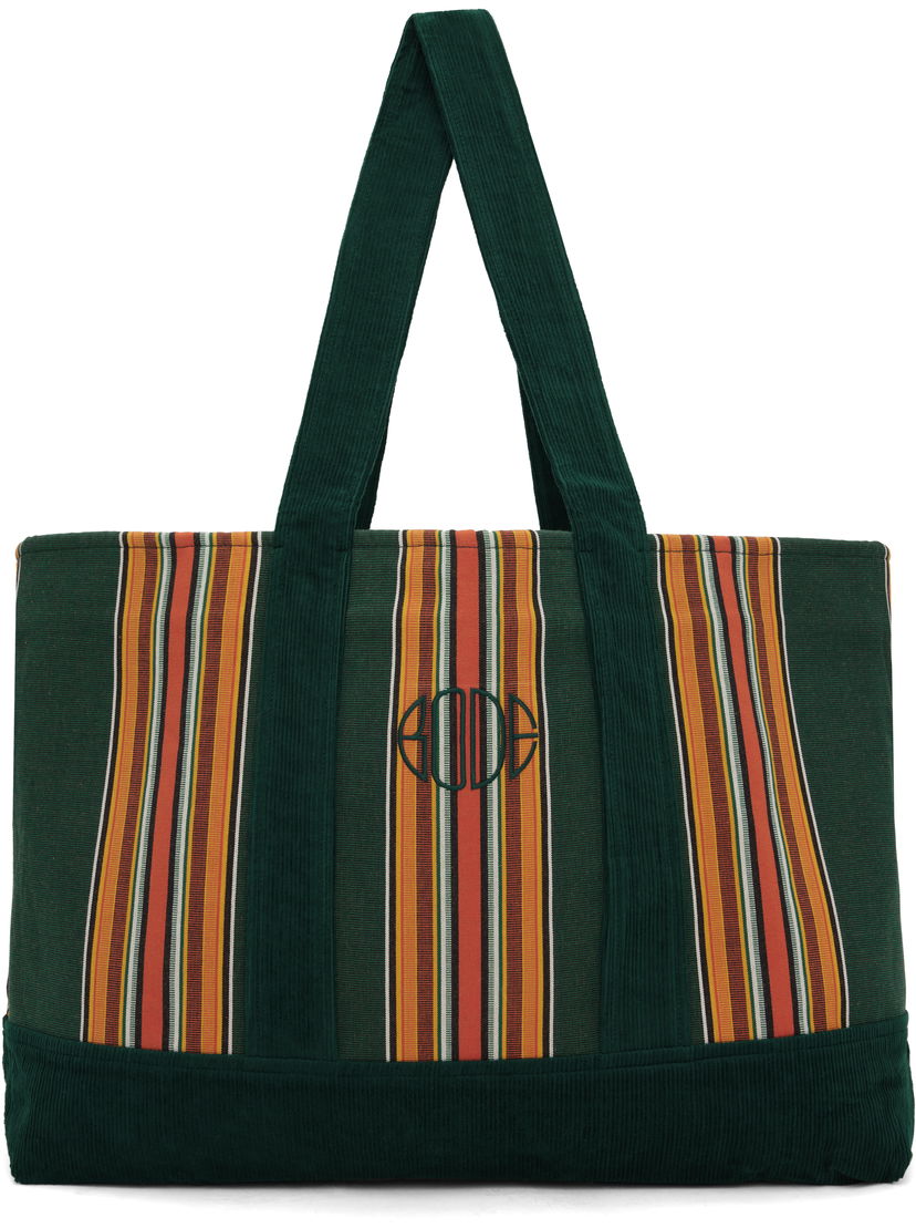 Kangaskassi Bode Bode Parakeet Stripe Tote Bag Monivärinen | MRS25AC044
