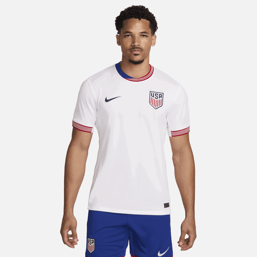 Jersey Nike Dri-FIT USMNT Stadium 2024/25 Valkoinen | FJ4278-100